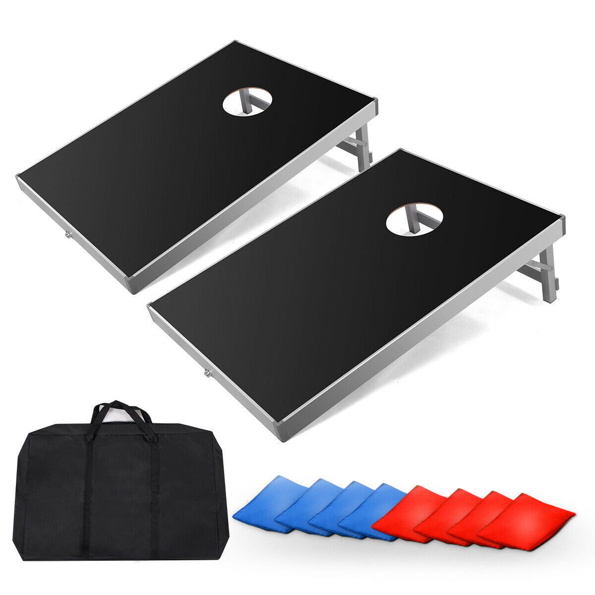 Cornhole Board Game - Complete Set with Carrying Bag - Perfect for Outdoor Parties and Gatherings