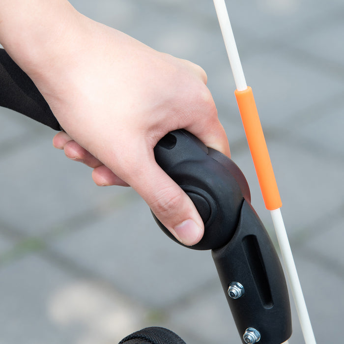 2-in-1 Large Dog Bike Trailer & Pet Stroller - Foldable Aluminum Carrier with Safety Leash, Hitch Coupler, & Flag - Ideal for Active Pet Owners & Safe Transport