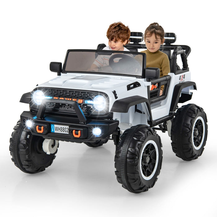 Ride On Car with Remote Control - 2-Seater with Horn Feature - Perfect for Boys and Girls