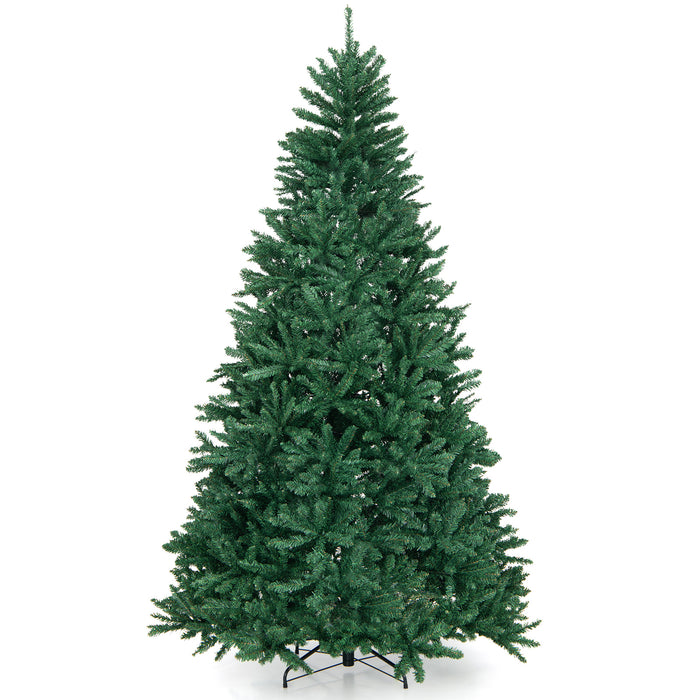 180/225cm Model - Artificial Christmas Tree with PVC Branch Tips, 6 ft Tall - Perfect for Indoor Christmas Decorations