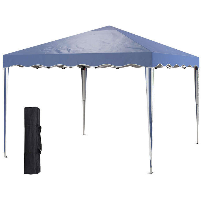 3 x 3m Pop-Up Gazebo - Versatile and Portable Shelter for Outdoor Events, Camping - Includes Handy Carry Bag for Easy Transportation