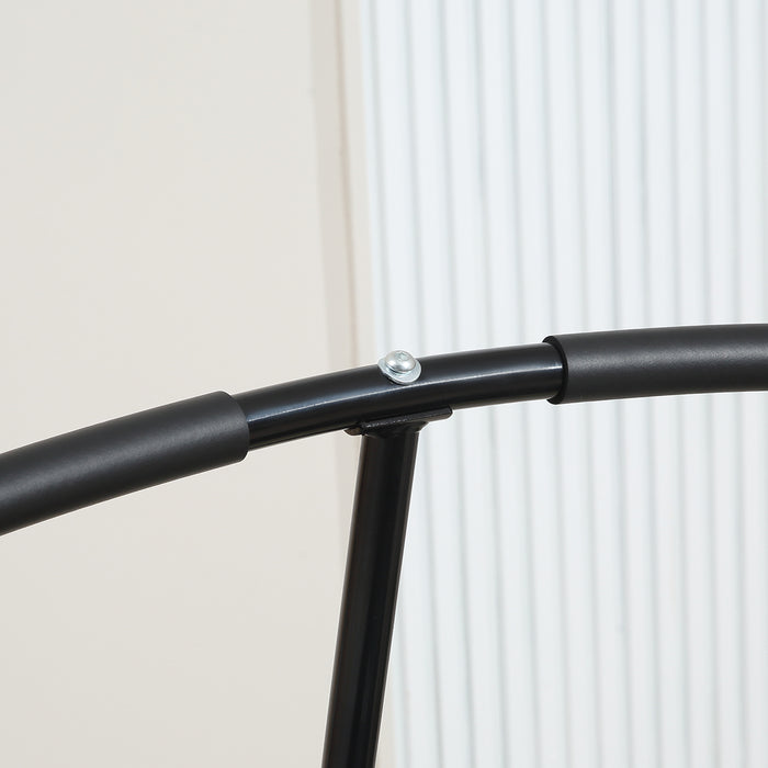 Adjustable Trampoline Rebounder, 40-Inch - Black Mini Jump Fitness Equipment - Ideal for Cardio & Low-Impact Workouts