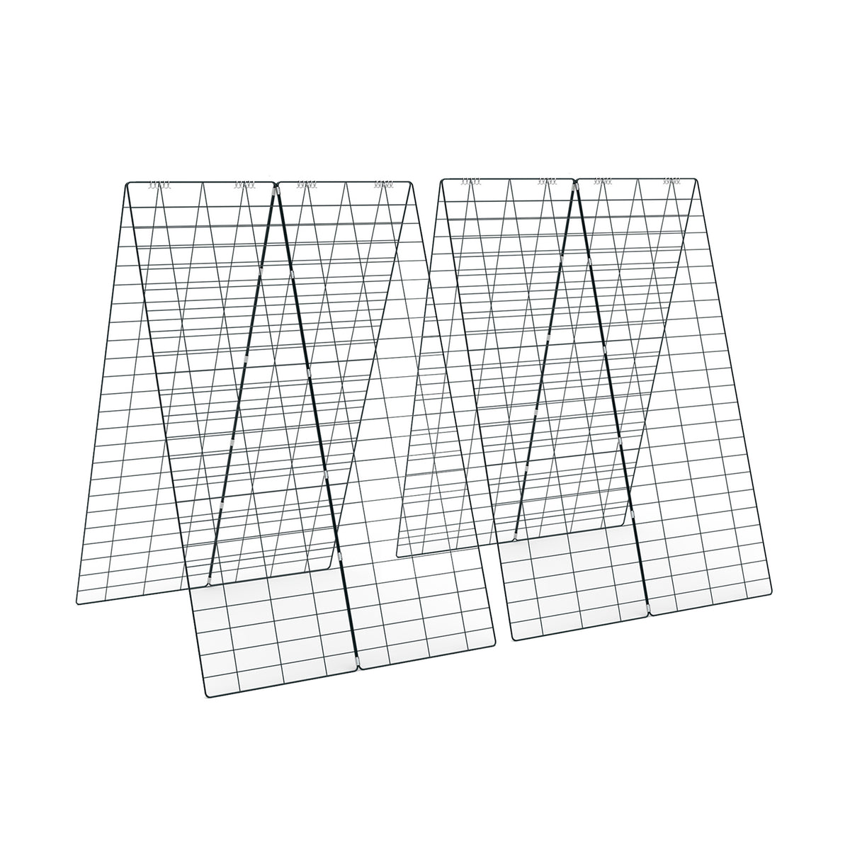 2-Pack Garden Cucumber Trellis - Green Color, Includes Additional Accessories - Ideal for Gardeners and Solving Plant Growth Problems