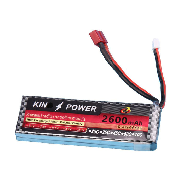 Wltoys 144001 1/14 2.4G 4WD High Speed Racing RC Car Vehicle Models 60km/h Two Battery 7.4V 2600mAh