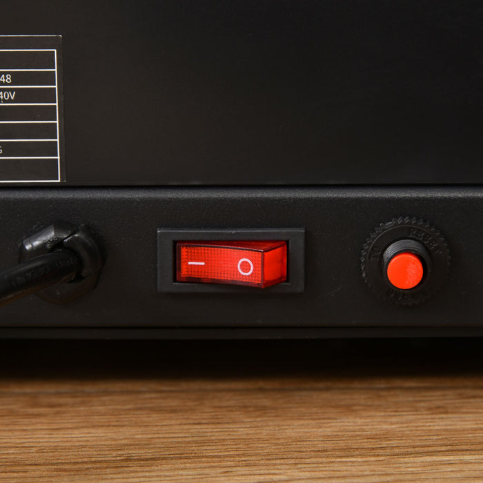 1.5HP Motorised Treadmill - High-Speed 12km/h Electric Running Machine with 12 Programs & LED Display - Ideal for Home Gym & Indoor Fitness Enthusiasts