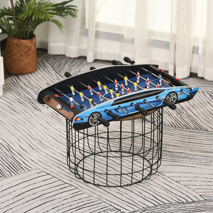 Compact 2ft Indoor Foosball Table - Arcade-Style Football Game for Home and Bars - Perfect for Game Rooms and Recreational Events