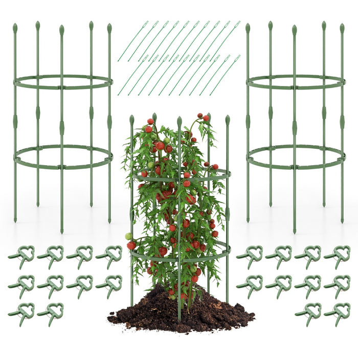 Garden Trellis 3-Pack - Ideal for Climbing Vines, Flowers, Potted Plants, Vegetables and Fruits - Perfect Gardening Solution for Plant Lovers