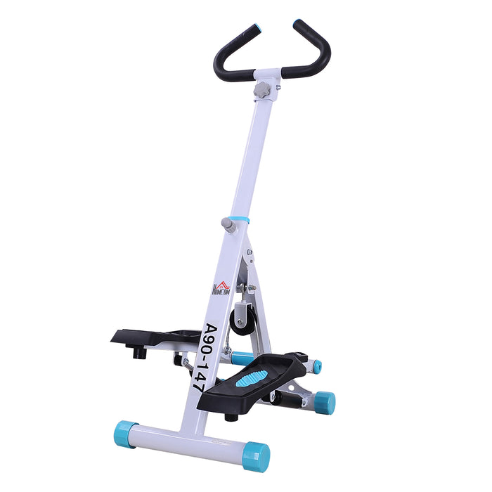 Stepper with Handle and Hand Grips - Cardio Workout Fitness Machine for Aerobic Exercise - Ideal for Home Gym Fitness Enthusiasts