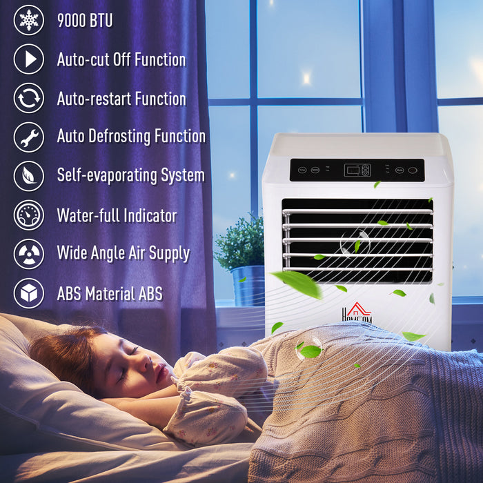 1003W Portable AC Unit - Remote-Controlled, Multi-Mode Mobile Air Conditioner with LED Display - Ideal for Cooling, Dehumidifying, Ventilating Spaces