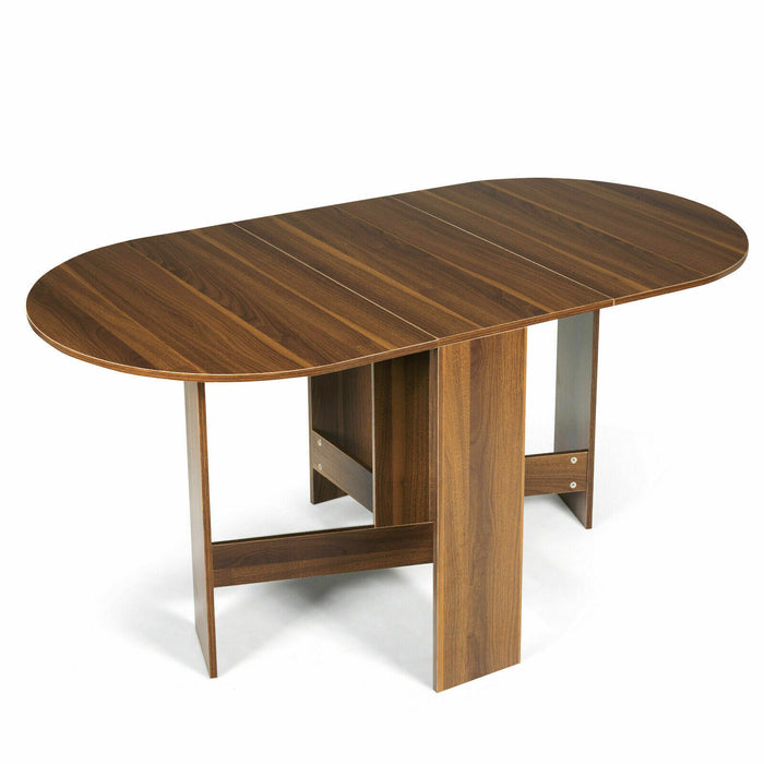 Wooden Craftmanship - Folding Multifunctional Table with Elegant Design - Perfect for Space Savers and Minimalists