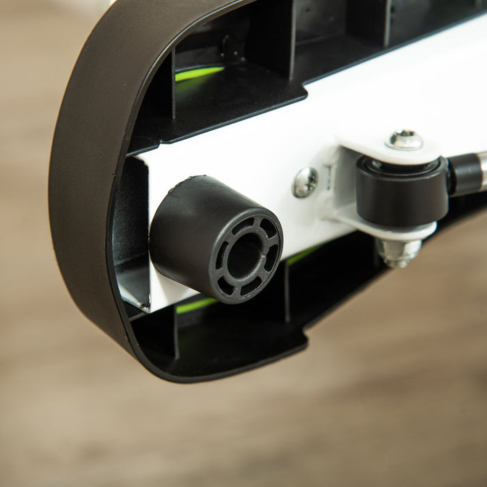 Adjustable Aerobic Stepper with LCD & Handlebars - Robust Ab Exercise Fitness Machine - Ideal for Home Workouts and Core Training