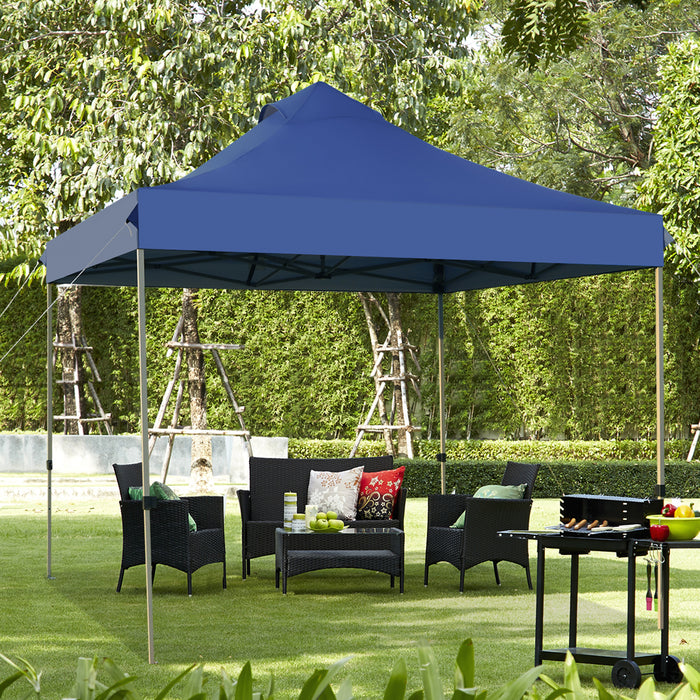 3m x 3m Pop-Up Canopy Tent - Commercial Instant Shelter Solution - Ideal for Outdoor Events and Trade Shows