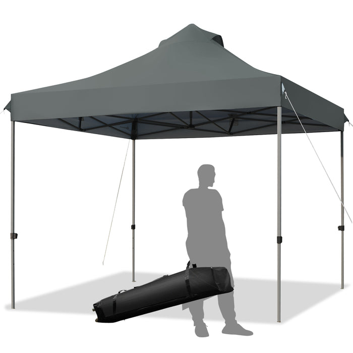 3m x 3m Pop-Up Canopy Tent - Commercial Instant Shelter Solution - Ideal for Outdoor Events and Trade Shows