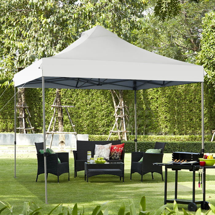 3m x 3m Pop-Up Canopy Tent - Commercial Instant Shelter Solution - Ideal for Outdoor Events and Trade Shows