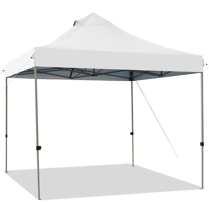 3m x 3m Pop-Up Canopy Tent - Commercial Instant Shelter Solution - Ideal for Outdoor Events and Trade Shows