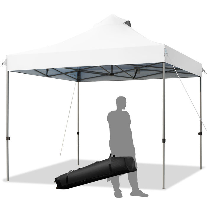 3m x 3m Pop-Up Canopy Tent - Commercial Instant Shelter Solution - Ideal for Outdoor Events and Trade Shows