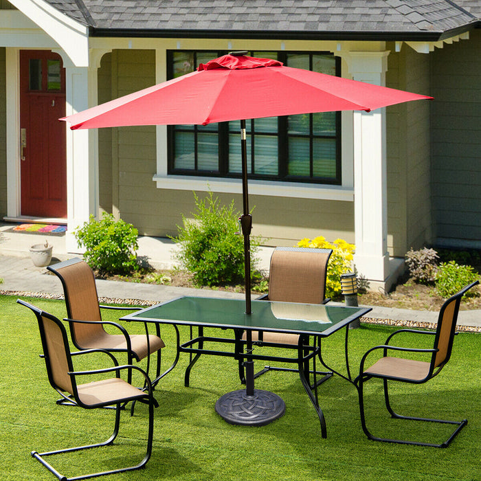 Parasol - Classical Design Stand with Adjustable Knob - Ideal for Outdoor Shade Solutions