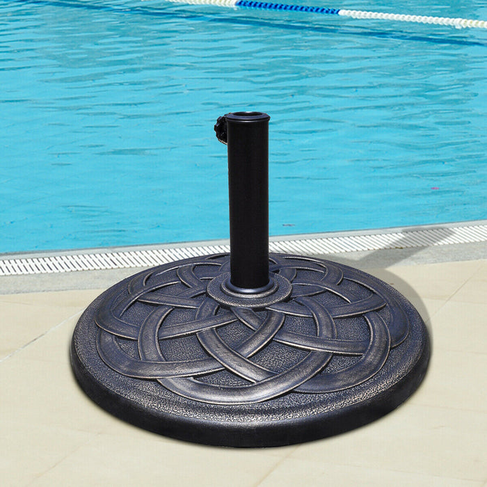 Parasol - Classical Design Stand with Adjustable Knob - Ideal for Outdoor Shade Solutions