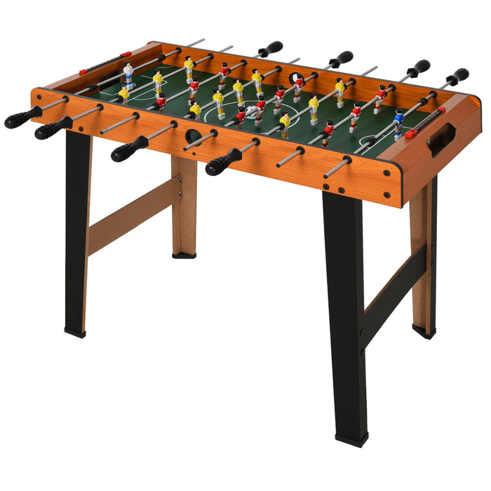 Soozier Foosball Table - Heavy Duty, 8 Rods, 84.5cm, Includes 2 Balls - Perfect for Arcades, Pubs, and Game Rooms