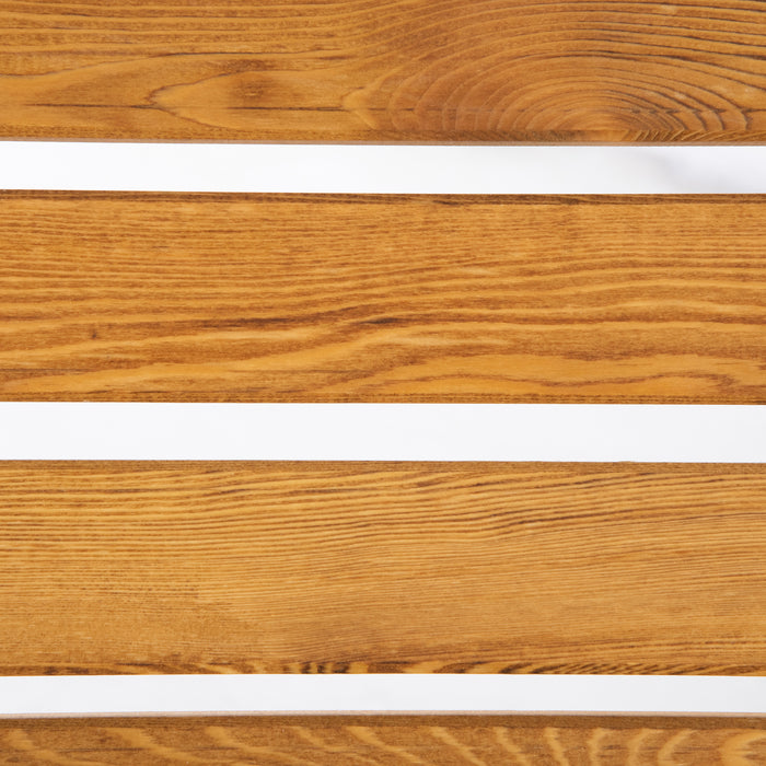 Outdoor 2-Person Wooden Garden Swing - Sturdy and Comfortable Bench, Ideal for Patio and Backyard Relaxation - Perfect for Couples and Small Families