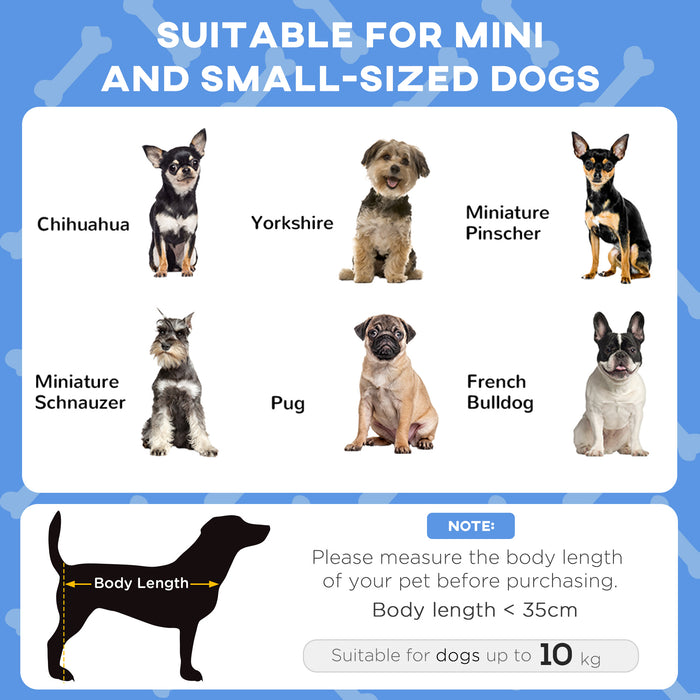 Breathable Mesh Elevated Dog Bed - Cooling, Washable Design for Mini to Small Dogs (61 x 46 x 63cm) - Ideal Comfort for Your Pet in Warm Weather