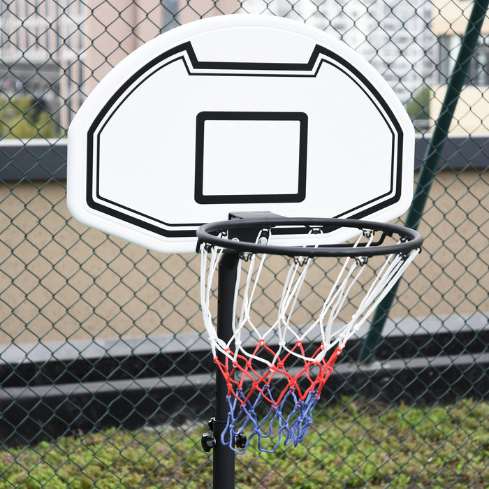 Adjustable Basketball Stand 94-123cm - Poolside Height-Flexible Hoop for All Ages - Ideal for Kids and Adults Recreational Play