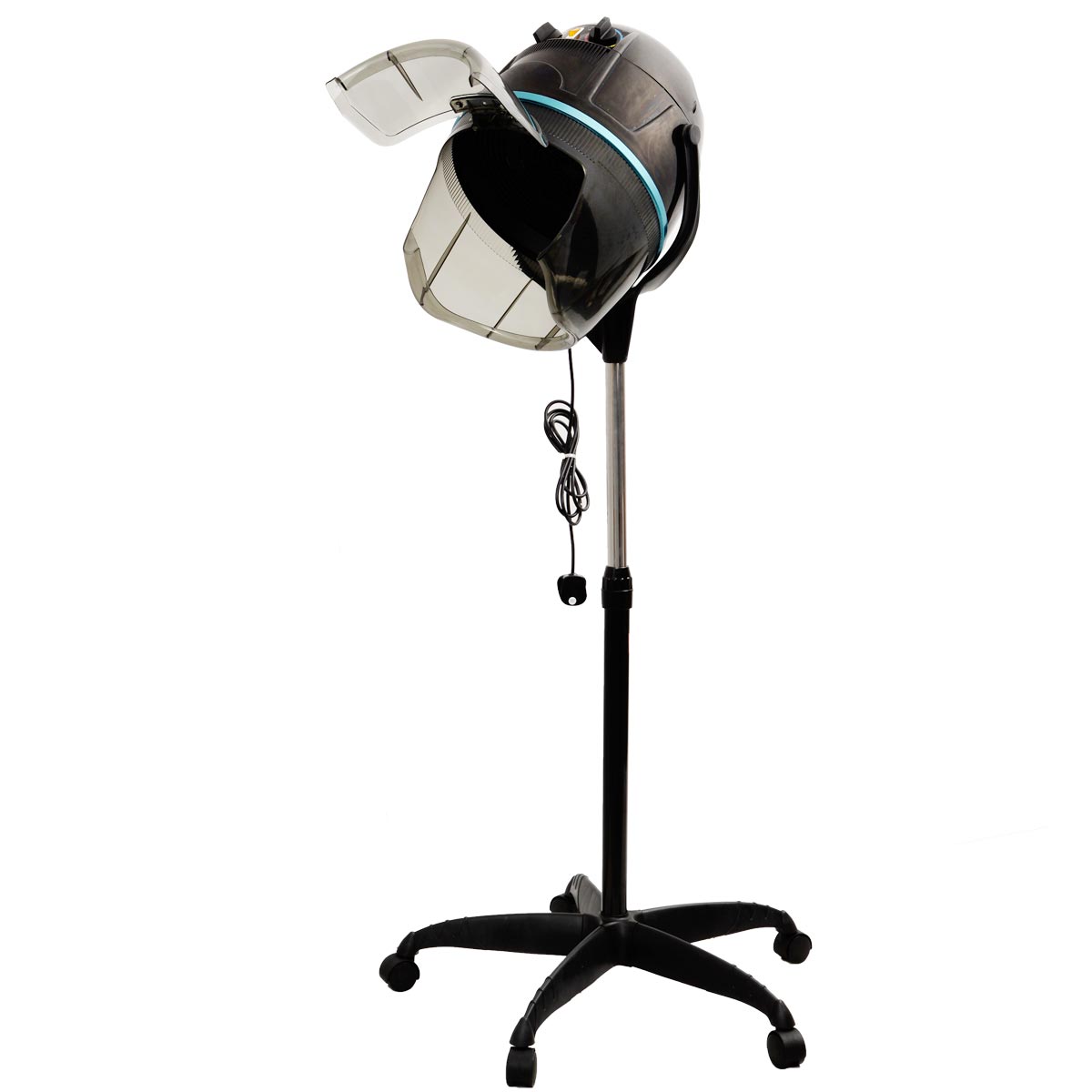 Salon Grade Portable Hood Hairdryer with Stand - Convenience and Professional Hair Styling at Home - Perfect for DIY Personal Grooming Sessions