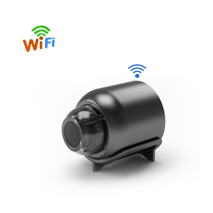 Mini Wifi Camera 1080P - Wireless Surveillance Security with Night Vision, Motion Detection, 160 Degree Audio Recording, Google Play Compatible - Perfect for Baby Monitoring & IP Cam Needs