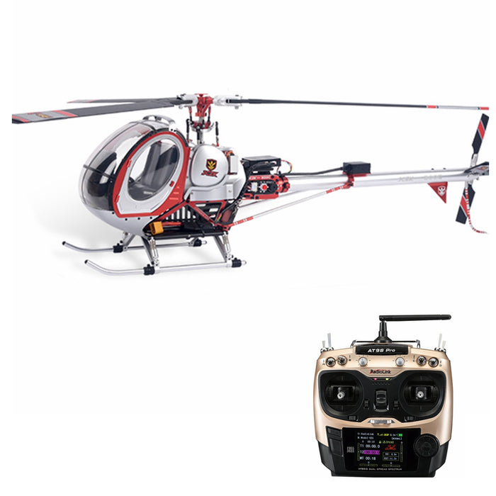JCZK 300C-PRO 470L - 6CH Scale RC Helicopter with DFC, GPS Hover & One-Key Return - Ideal for Beginners, Comes with AT9S PRO Transmitter