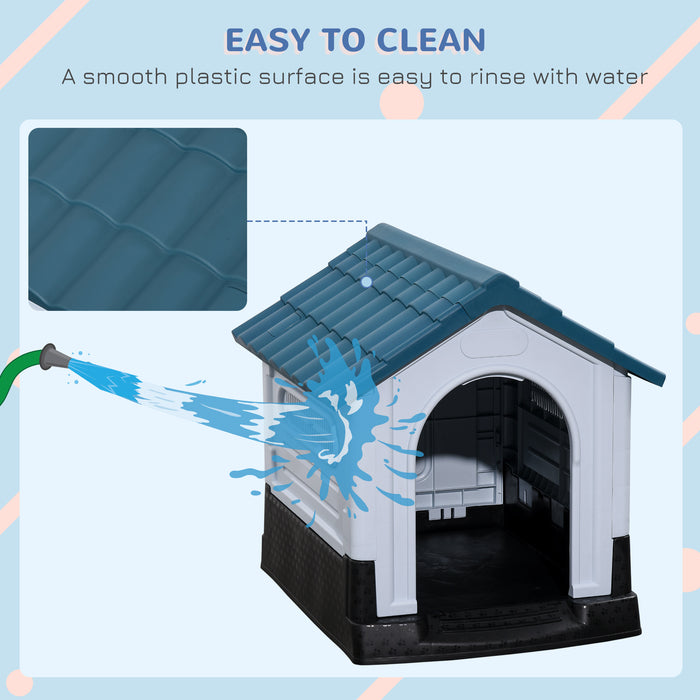 Miniature Dog Outdoor Kennel - Weatherproof Shelter for Small Breeds - Ideal Comfortable Home for Patio or Garden