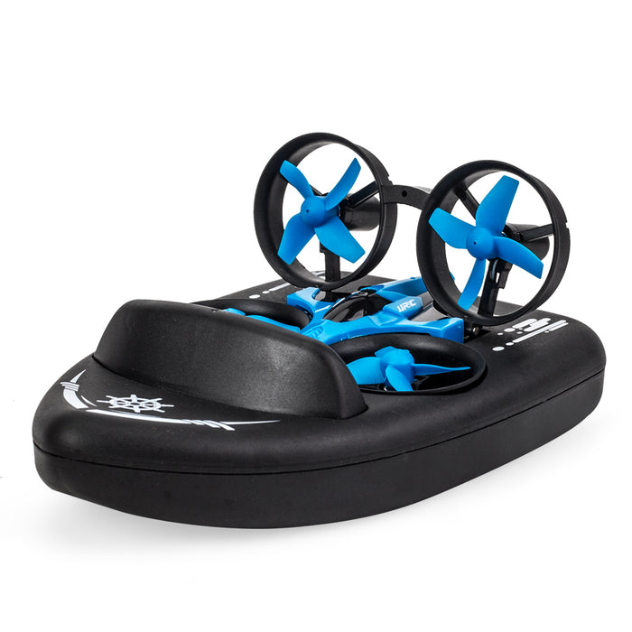 JJRC H36F Terzetto 1/20 - 2.4G 3-in-1 RC Boat, Flying Drone & Land Driving Vehicle - Perfect for Adventure Seekers and Hobby Enthusiasts