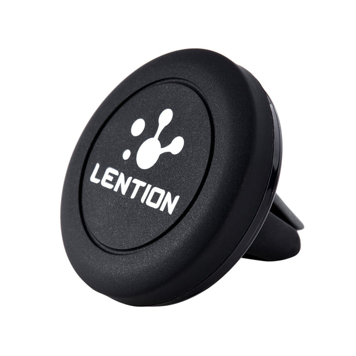 LENTION A500 - Magnetic Car Air Vent Phone Holder Mount Bracket with 360° Rotation - Designed for iPhone 13, 12, POCO X3, F3 Usage