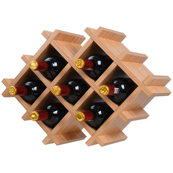 Wallniture Napa - Four-Tier Floating Wall Mounted Wine Rack with Glass Storage - Ideal for Home Bar and Wine Enthusiasts