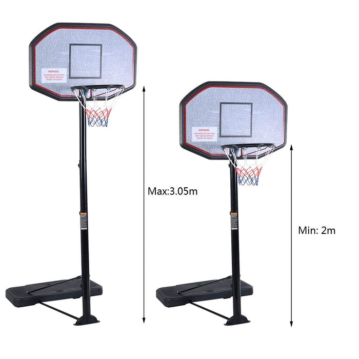 3M - Adjustable Height Basketball Hoop - Perfect for Amateur and Professional Players