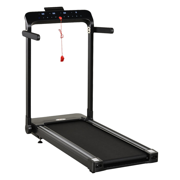 Motorised Folding Treadmill - 600W Power, Steel Frame, Compact Design - Ideal for Home Fitness and Space-Saving Exercise