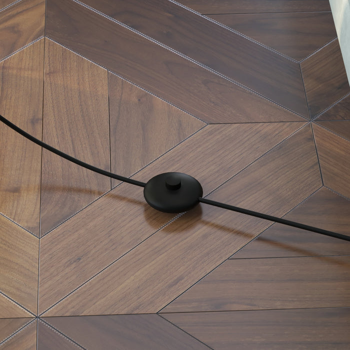 Modern Dual Ambient Shelf Floor Lamp - 156cm Black Standing Light for Living Room and Bedroom - Stylish Space-Saving & Illumination Solution