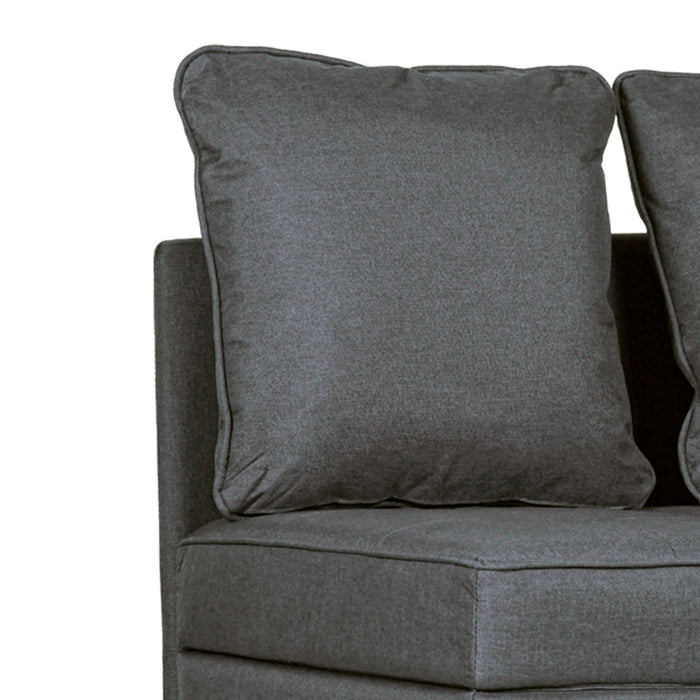 3-in-1 Convertible Sleeper Chair Bed - Thick Cushioned Loveseat Recliner with 5-Level Adjustable Backrest and Pillows - Versatile Furniture for Small Spaces or Guest Room