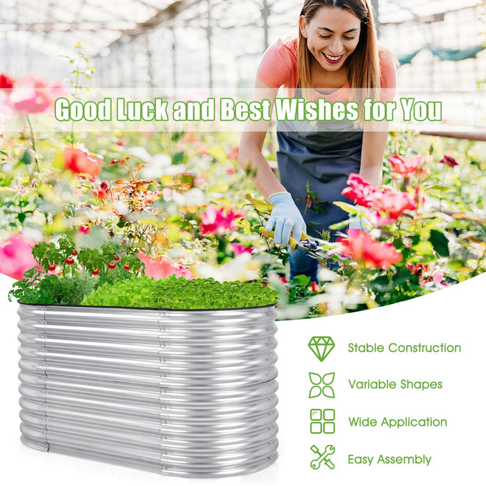 High Grow Straight - Elevated Planter Box Kit with Open Bottom Feature - Ideal for Garden Enthusiasts and Space Saving Planting Solutions