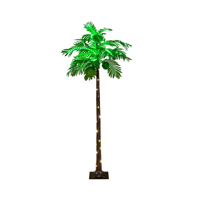 Tropical-related LED Lights - Lighted Artificial Palm Tree in Hawaiian Style - Perfect for Home and Outdoor Decorations