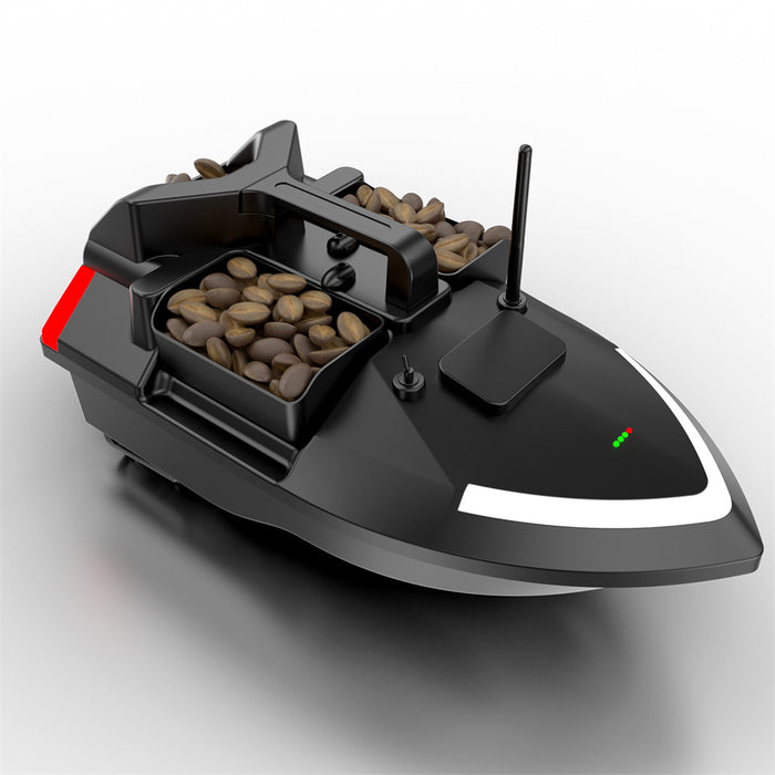 Flytec V020 RTR - 2.4G 4CH GPS Fishing Bait RC Boat with 500m Distance, 40 Positioning Points, and LED Lights - Perfect for Anglers Seeking Automatic Return and Intelligent Navigation
