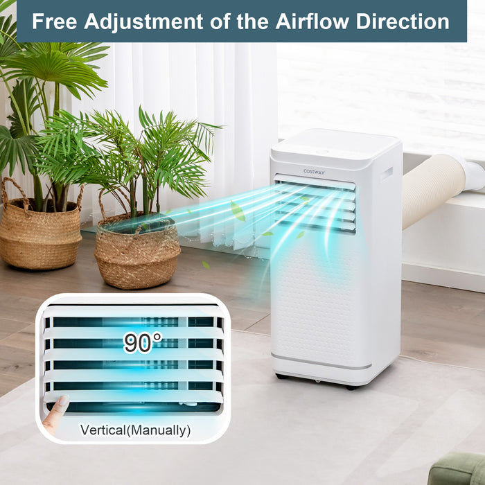 3-in-1 Portable Air Conditioner - 7000/9000 BTU with Remote Control and 24H Timer - Ideal for Temperature Control in Your Home or Office