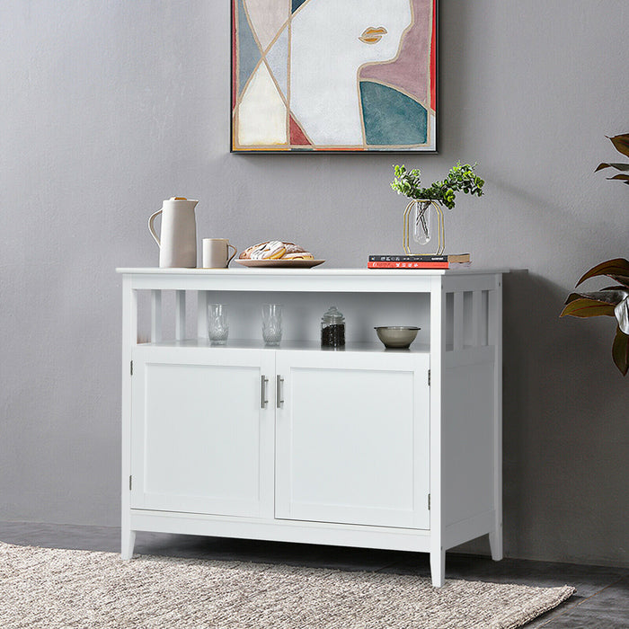 Sideboard Storage Unit - Adjustable Shelves, Elegant Home Furniture - Ideal for Decluttering Living Spaces