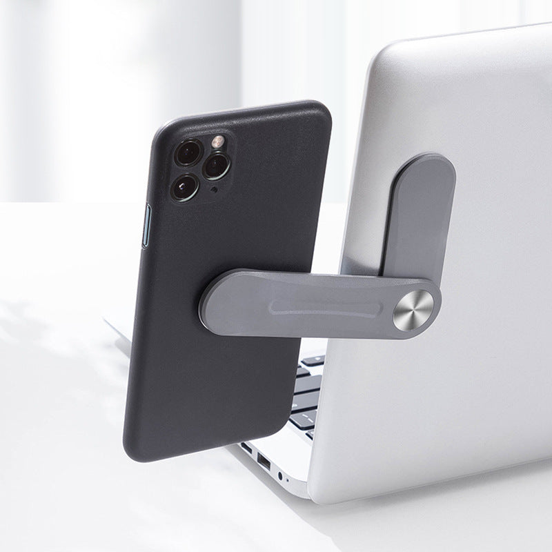 USLION UD2401 - Computer Phone Stand with Dual Monitor Display and Magnetic Features - Ideal Solution for Laptop Side Phone Holding Needs