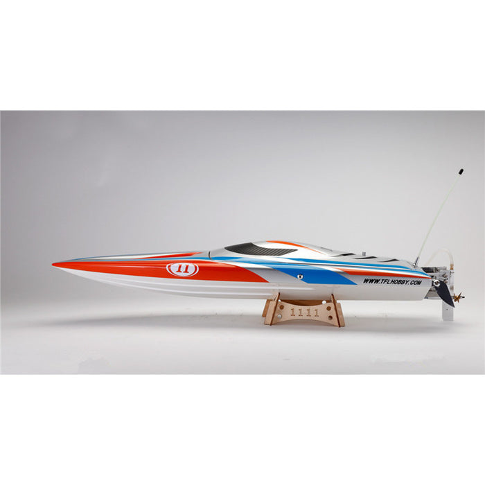 TFL Hobby 1111 Rocket FSR-OF - 65cm Racing Boat with 2958/2881KV Brushless Motor & 70A ESC Fiberglass - Ideal for RC Boat Enthusiasts