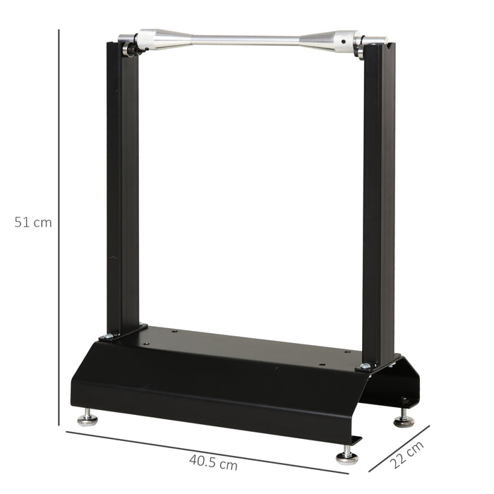 BikeMaster Easy Lift & Balance Stand - Motorcycle/Bicycle Portable Support with Rotating Adjustment - Ideal for Maintenance and Storage Stability