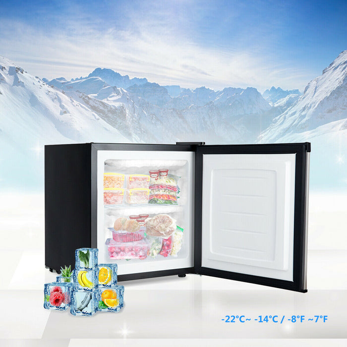 Compact 31L Portable Mini Freezer for Space Efficiency - Ideal for Small Kitchens, Campers, and Road Trips