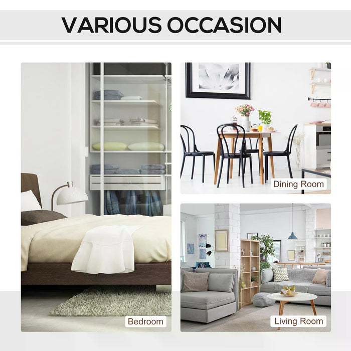 Modern Side Cabinet with Nightstand Functionality - 2 Storage Drawers Home Organizer for Bedroom and Living Room - Streamlines Clutter Management