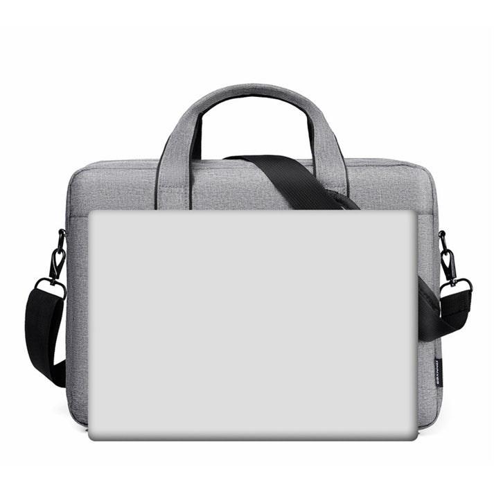 Laptop Computer Bag 208 - Waterproof Single Shoulder Large Capacity Briefcase - Perfect for Outdoor Work and Office Environments