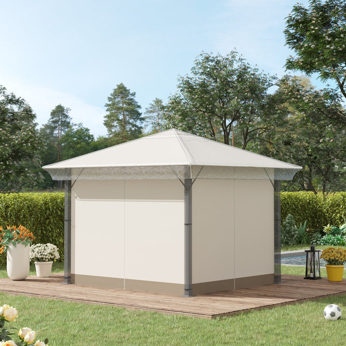 3x3m Gazebo Canopy Cover - Waterproof and Protective Outdoor Shelter Accessory - Ideal for Garden Tents and Canopies