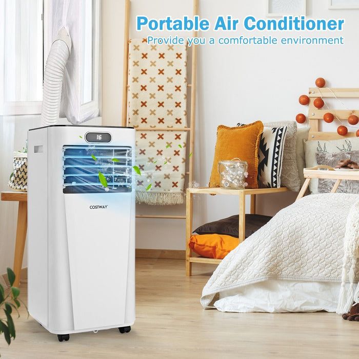 9000 BTU Portable AC - Wifi-Enabled and 24-Hour Timer - Ideal For Smart Home Climate Control